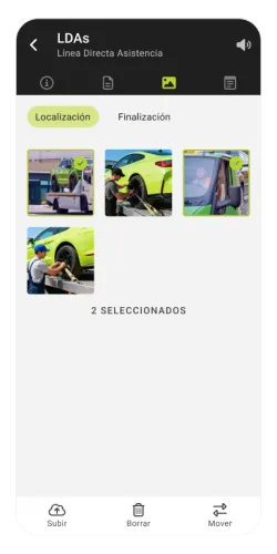 Mobile using EFI Tow app