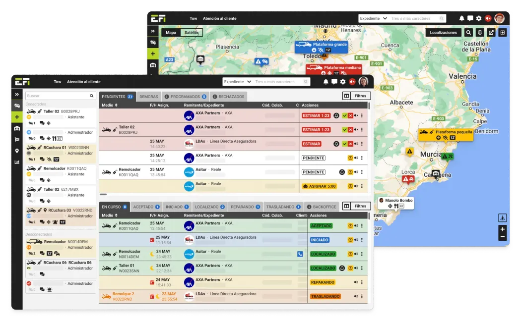 computer with the EFISuite